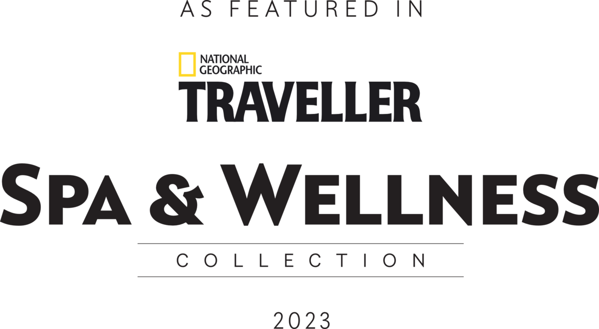 as featured in national geographic traveler spa & wellness collection