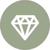 green icon of gem